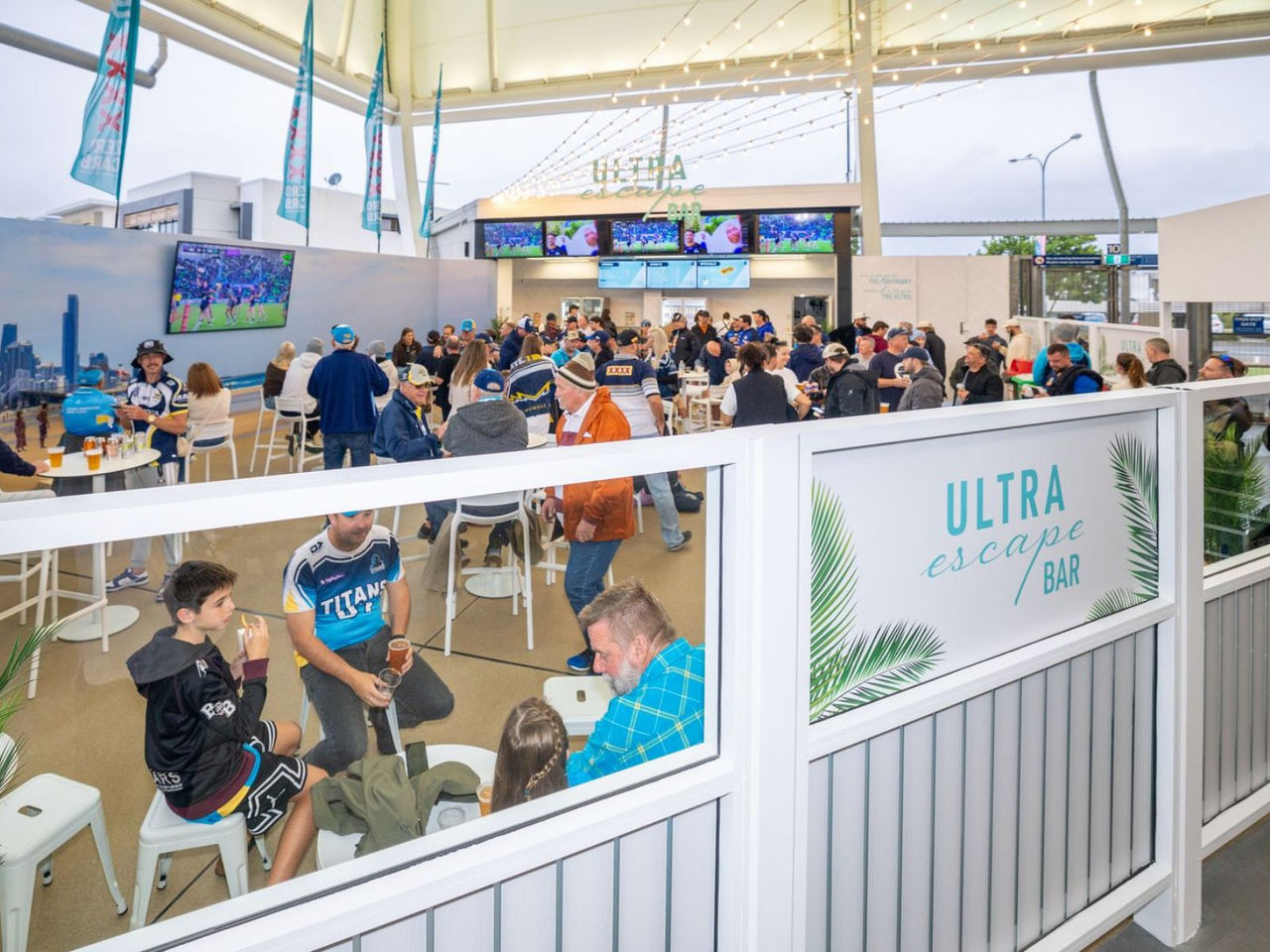Ultra Escape Bar at Cbus Super Stadium