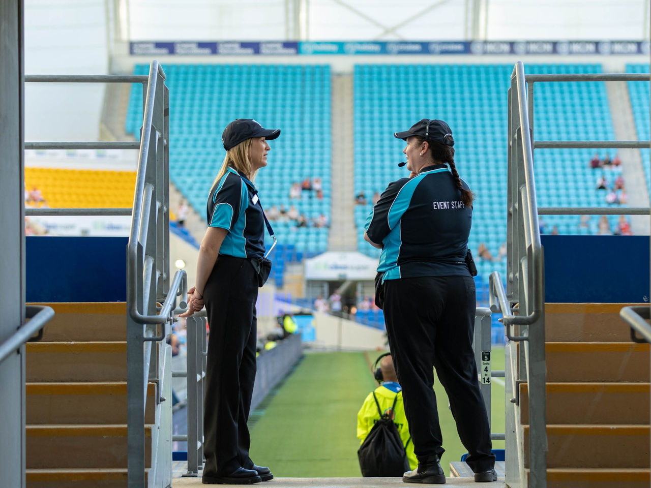 Event Staff in aisle