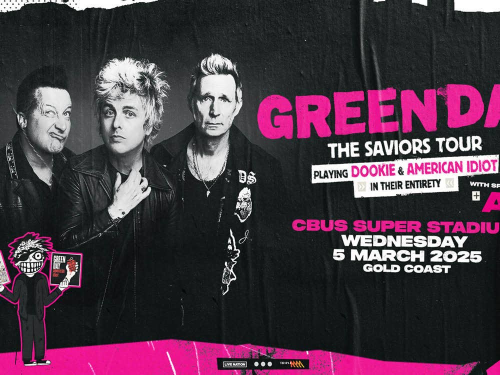 Green Day Announcement Banner